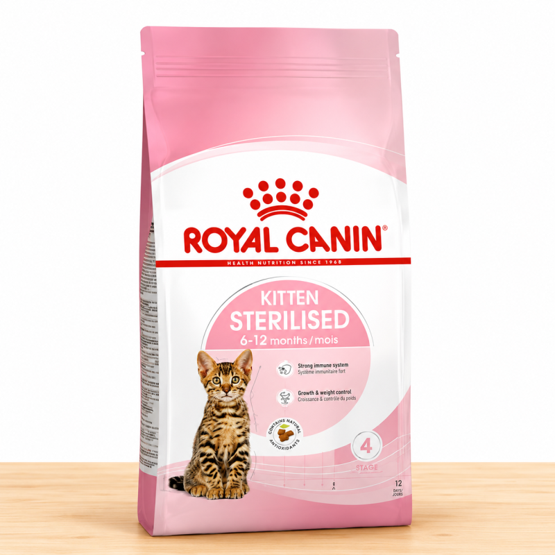 ROYAL CANIN CAT KITTEN ESTERILIZADO X 400 GR