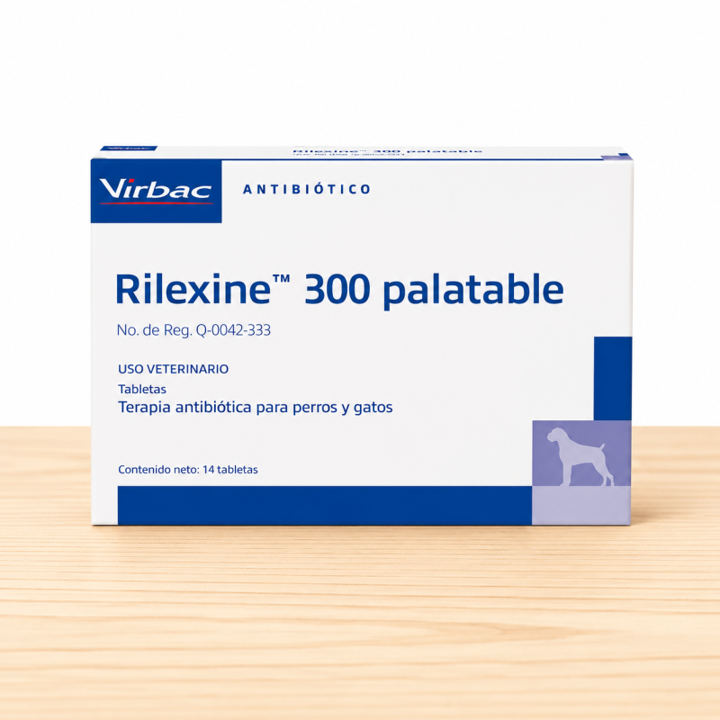 RILEXINE 300 MG _ TAMAÑO X CAJA 7 TAB