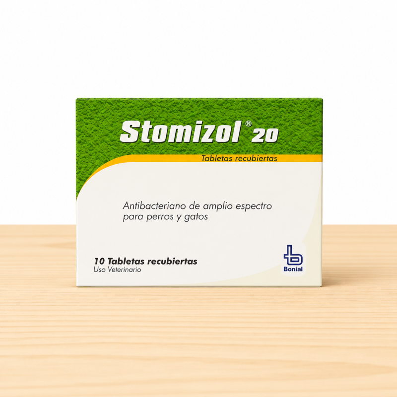 STOMIZOL 20 MG _ TAMAÑO X BLISTER 10 TAB