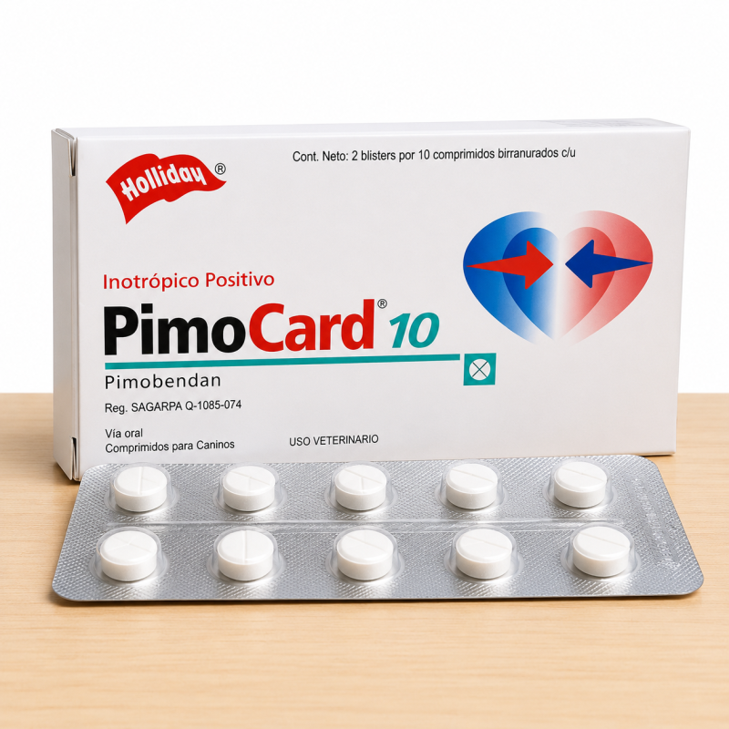 PIMOCARD 10 MG _ TAMAÑO X BLISTER 10 TAB